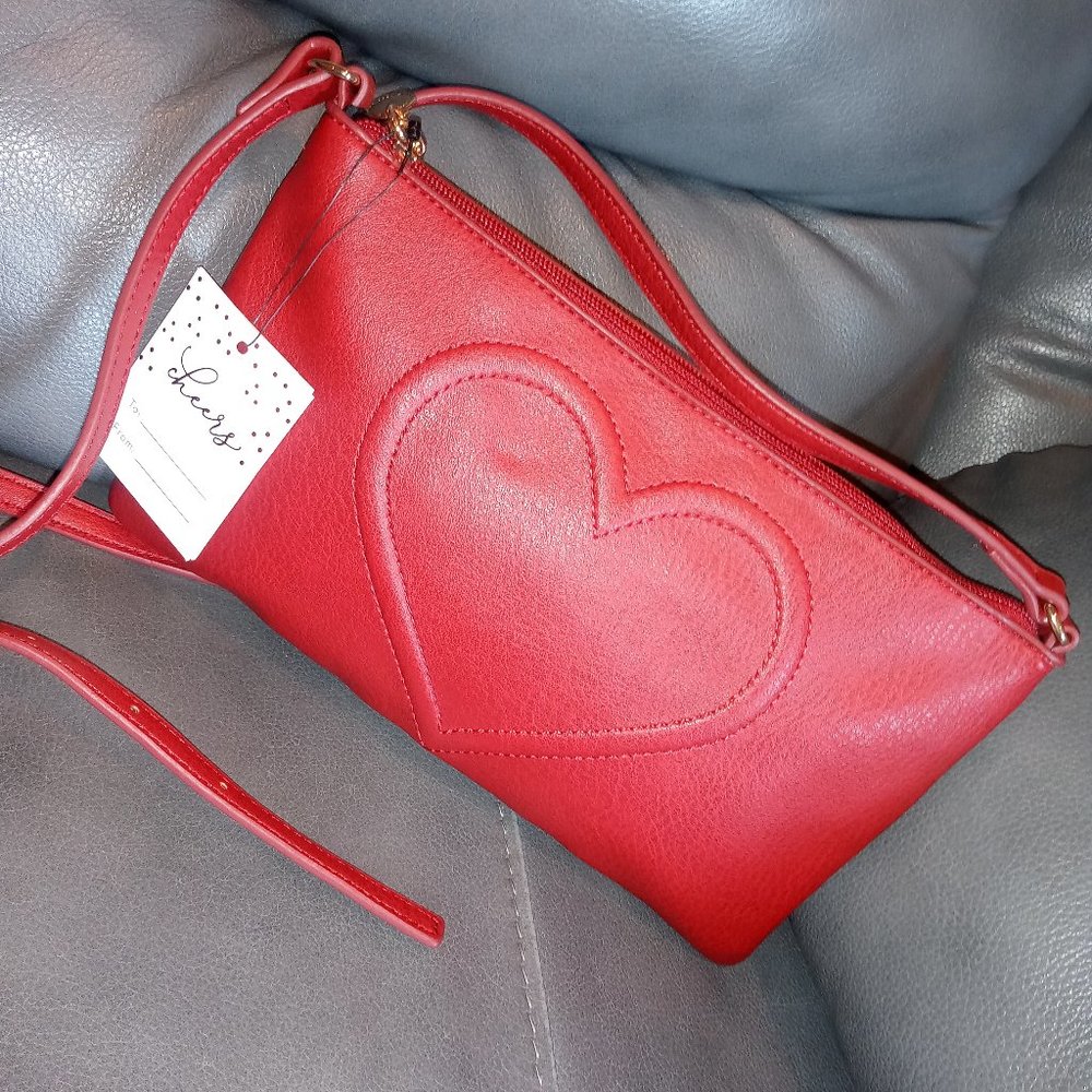 Lauren Conrad Heart Crossbody